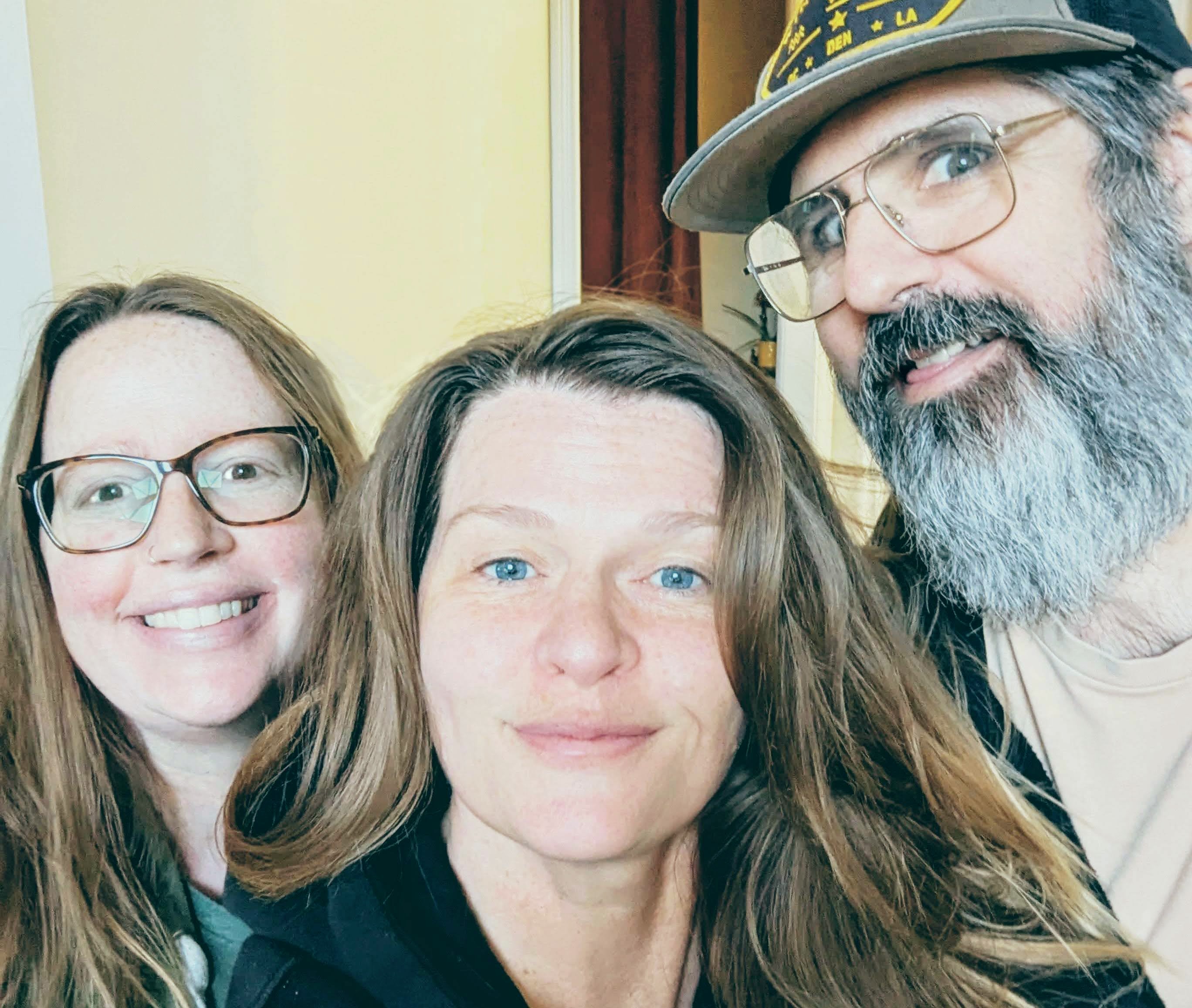 The Prima Vista AI executive team: Katie Hasty, Marcie Barajas, and Russ Fischer